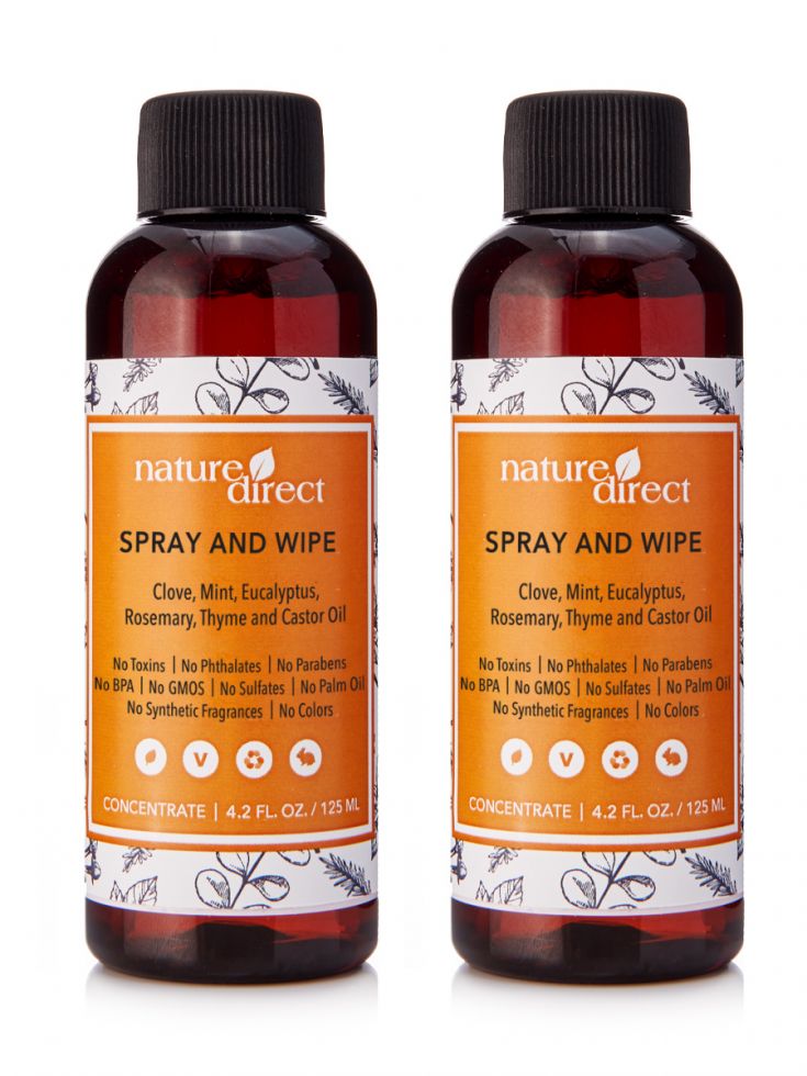 Nature Direct Spray and Wipe Concentrate Bundle