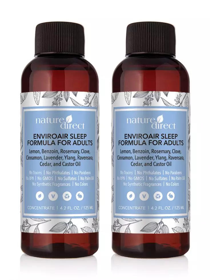 Nature Direct EnviroAir™ Sleep Formula for Adults Concentrate – 125ml 2-Pack Bundle